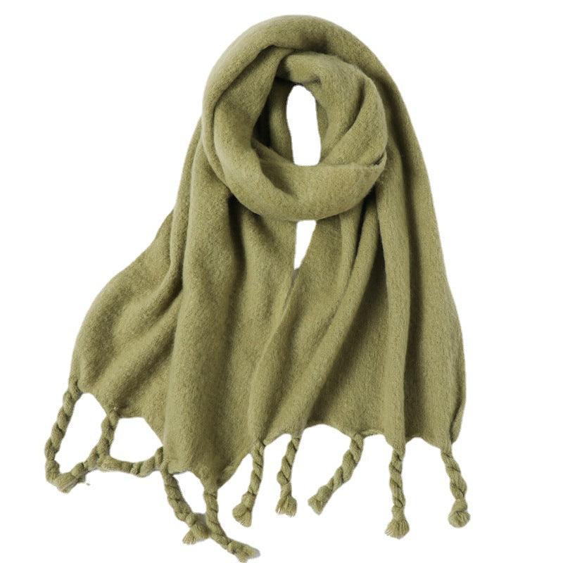 Fashionable Cashmere Scarf With Tassels scarves, Shawls & Hats