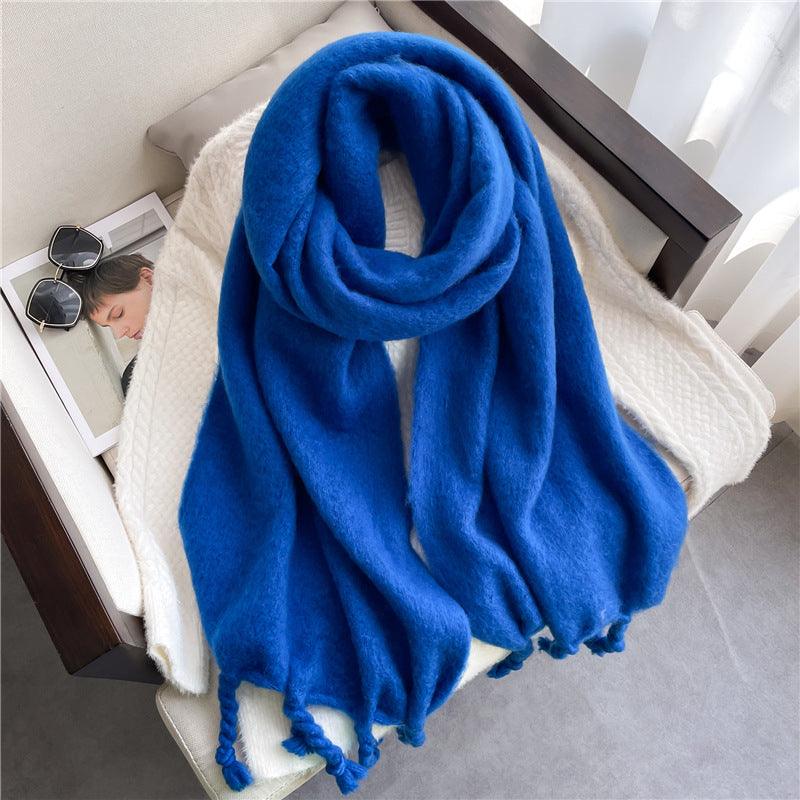 Fashionable Cashmere Scarf With Tassels scarves, Shawls & Hats