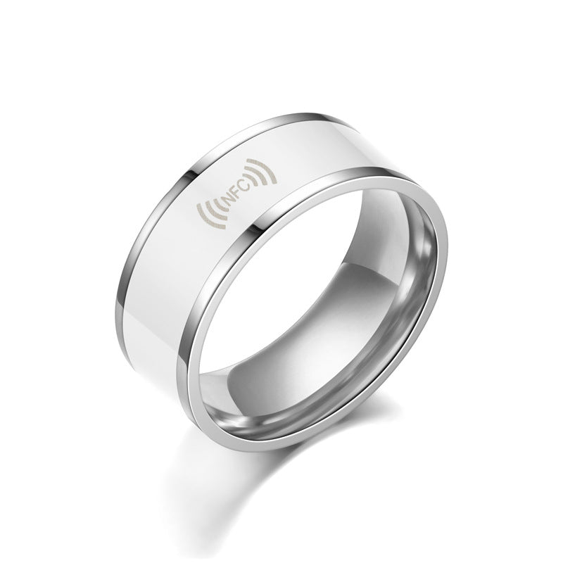 Technology Stainless Steel Wearable Smart Ring jewelry