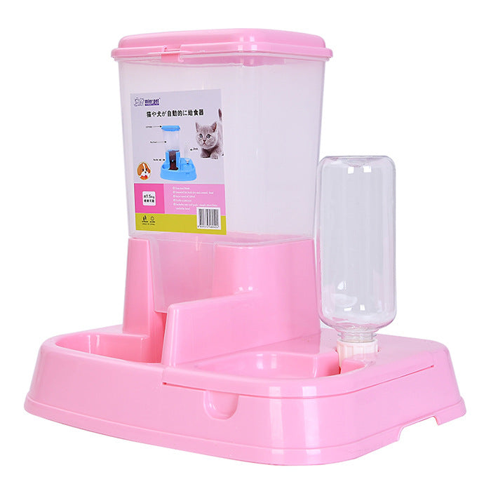 Feeder Pet Bowl Dual Purpose Automatic Pet feeder