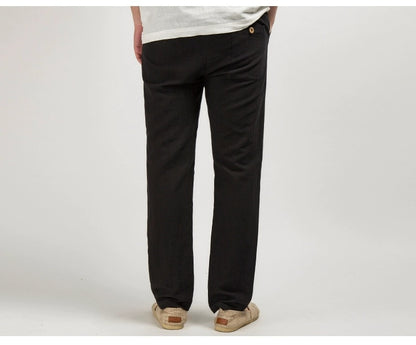 Chinese Style Men's Linen Men's Casual Pants apparel & accessories