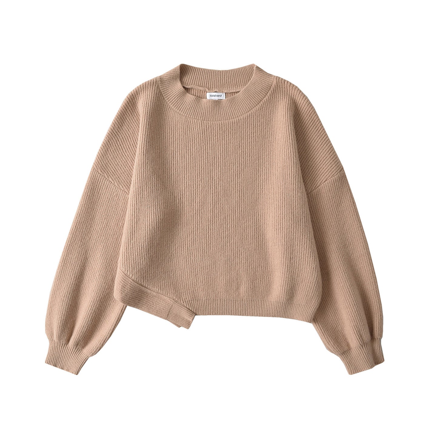 Leisure Slant-shoulder Loose Sweater apparels & accessories