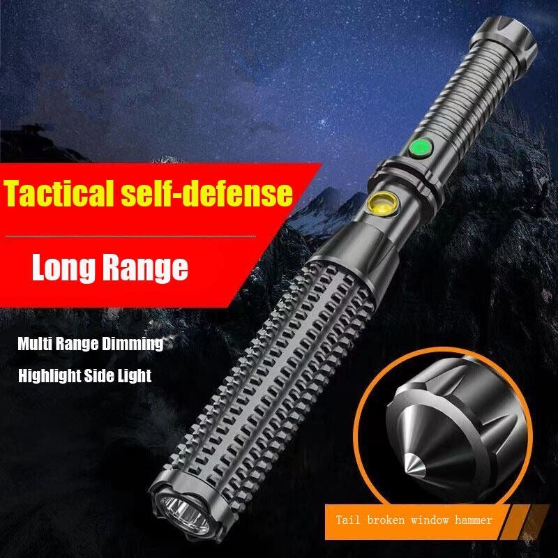 Defensive Broken Window LED Torchl Light Tactical Flashlight Rechargeable Lamp Gadgets