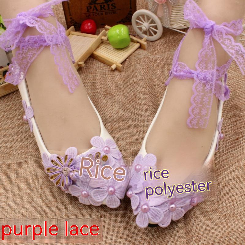 Low Heel Plus Size Bridal Shoes Shoes & Bags