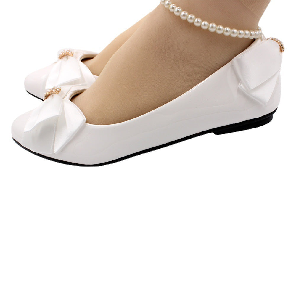 Star Cat White Bow Tie Women's Shoes Shoes & Bags