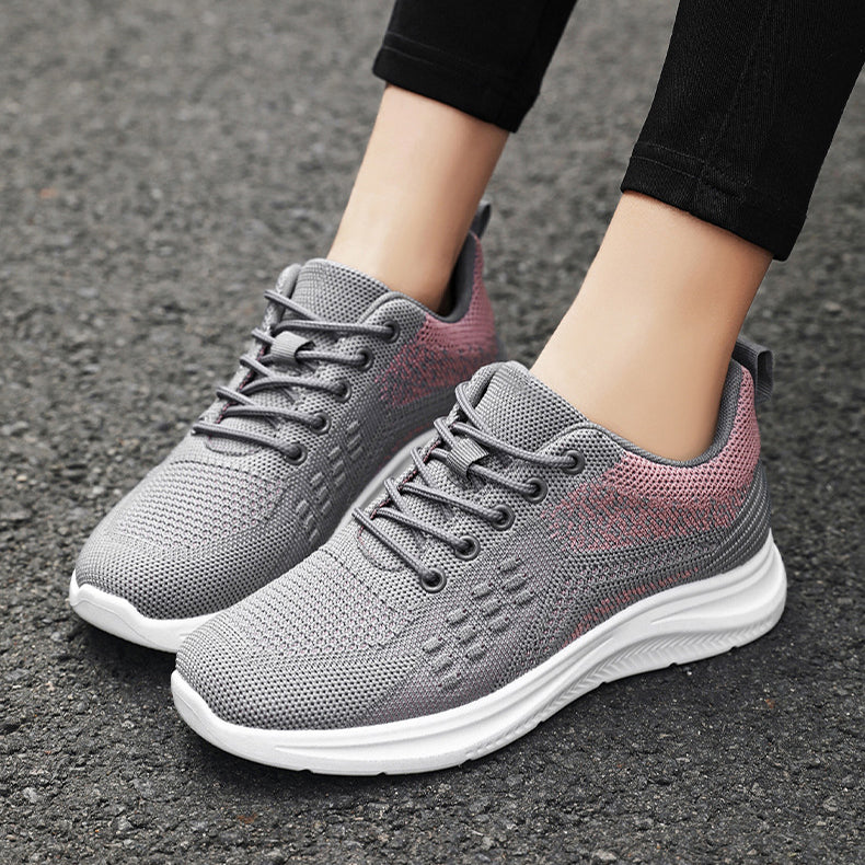 Lace-up Sneakers Light Breathable Flats Shoes Shoes & Bags