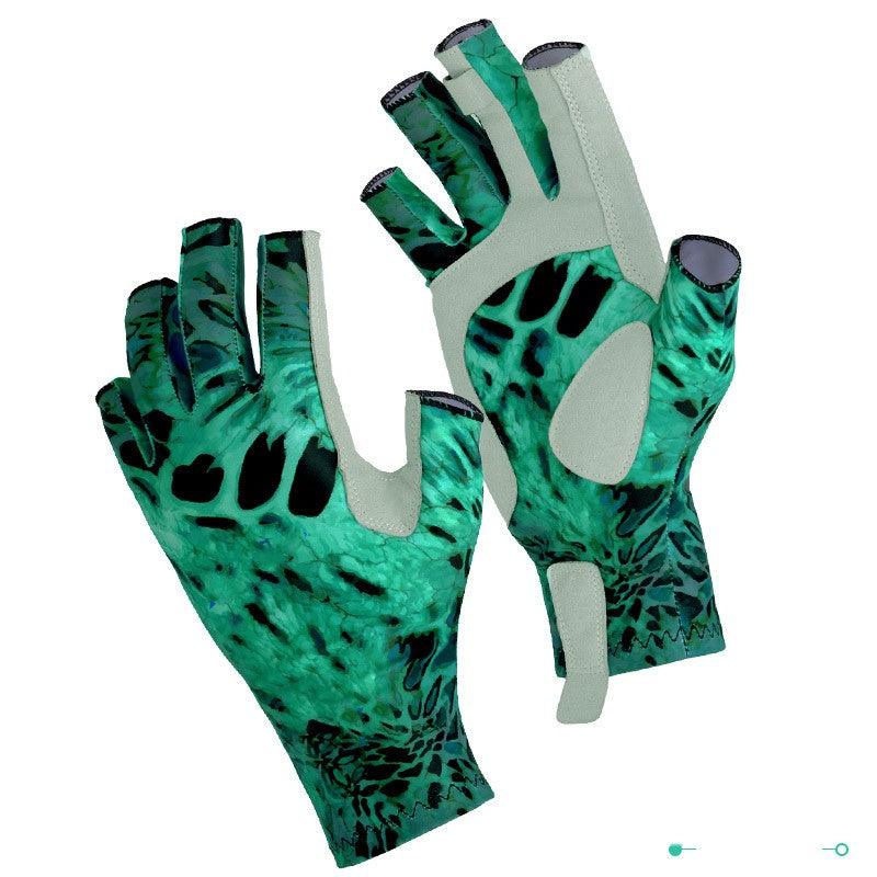 Fishing Gloves Exposed Five Fingers fitness & Sports