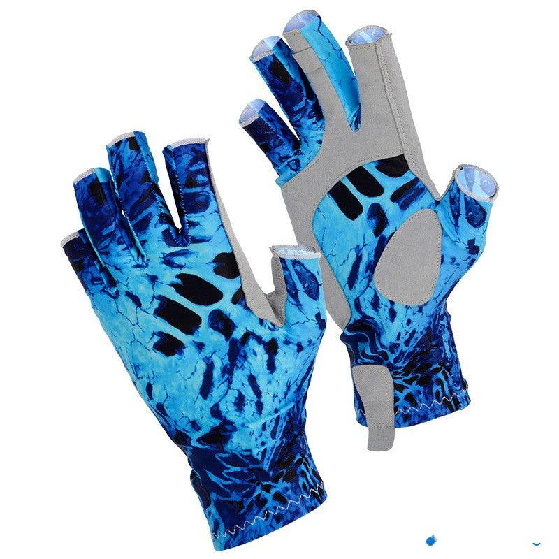 Fishing Gloves Exposed Five Fingers fitness & Sports