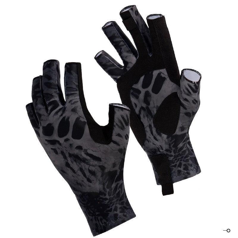Fishing Gloves Exposed Five Fingers fitness & Sports