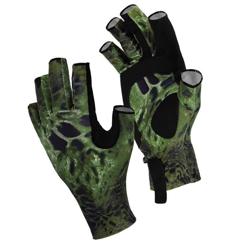 Fishing Gloves Exposed Five Fingers fitness & Sports