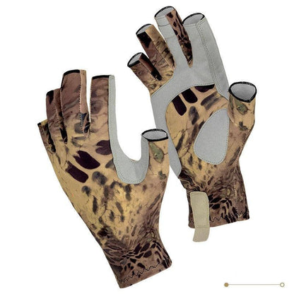 Fishing Gloves Exposed Five Fingers fitness & Sports