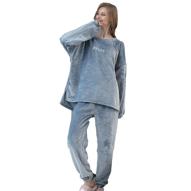 Flannel Pajamas Sets Winter For Women Men winter clothes for women