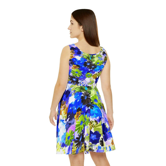 Floral-Women's Skater Dress Dresses & Tops