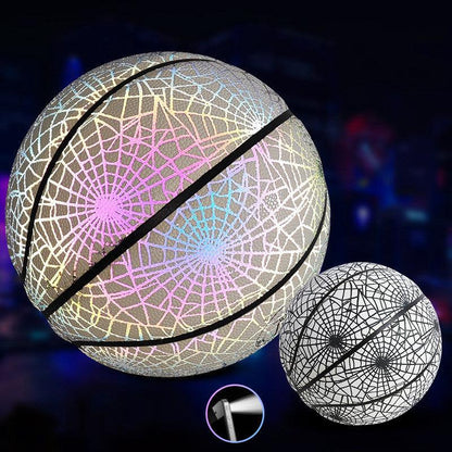 Glowing fluorescent basketball fitness & Sports