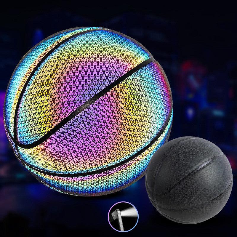 Glowing fluorescent basketball fitness & Sports