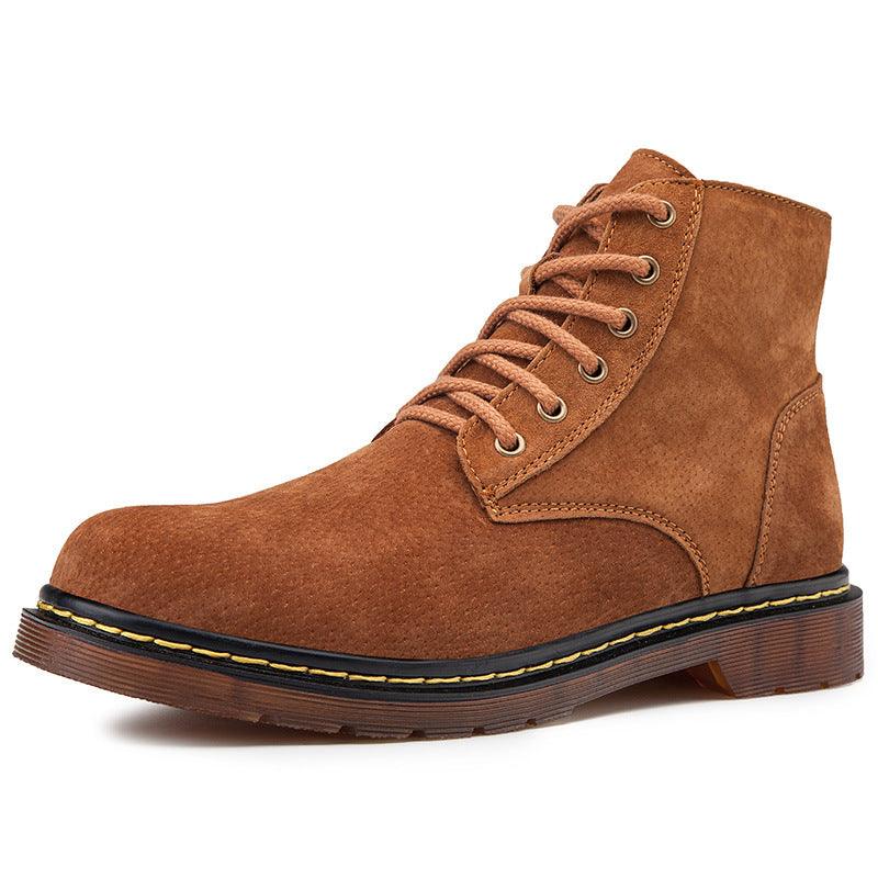 Handmade Leisure High-top Retro Desert Boots Men shoes, Bags & accessories