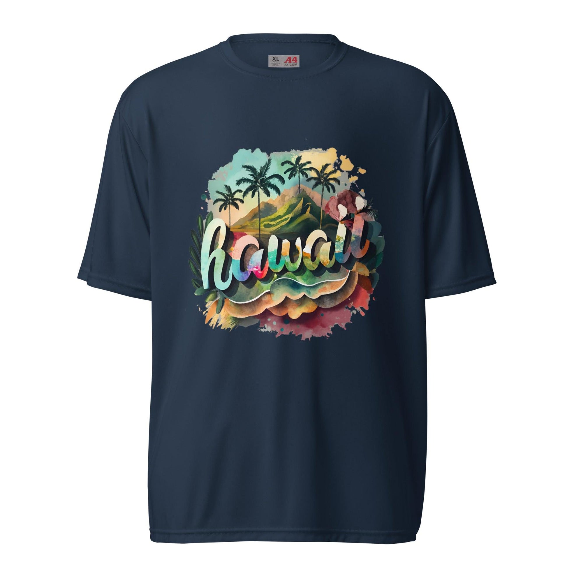 Hawaii-Unisex performance crew neck t-shirt T-Shirts & hoodies