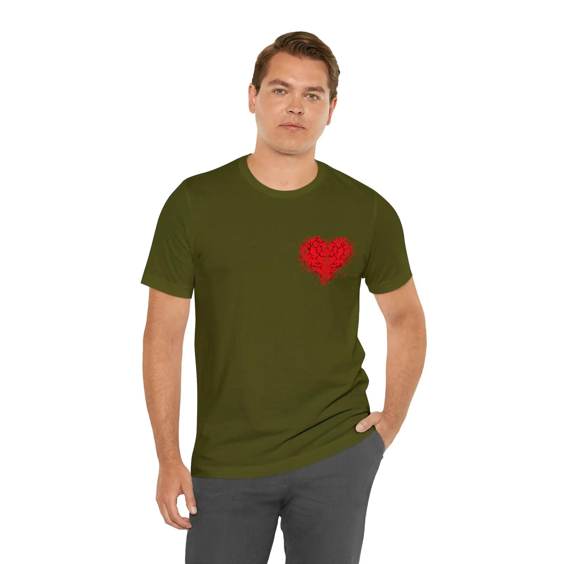 Heart-Unisex Jersey Short Sleeve Tee                                 .    Heart-Unisex Jersey Short Sleeve Tee                                 . T-Shirts & hoodies