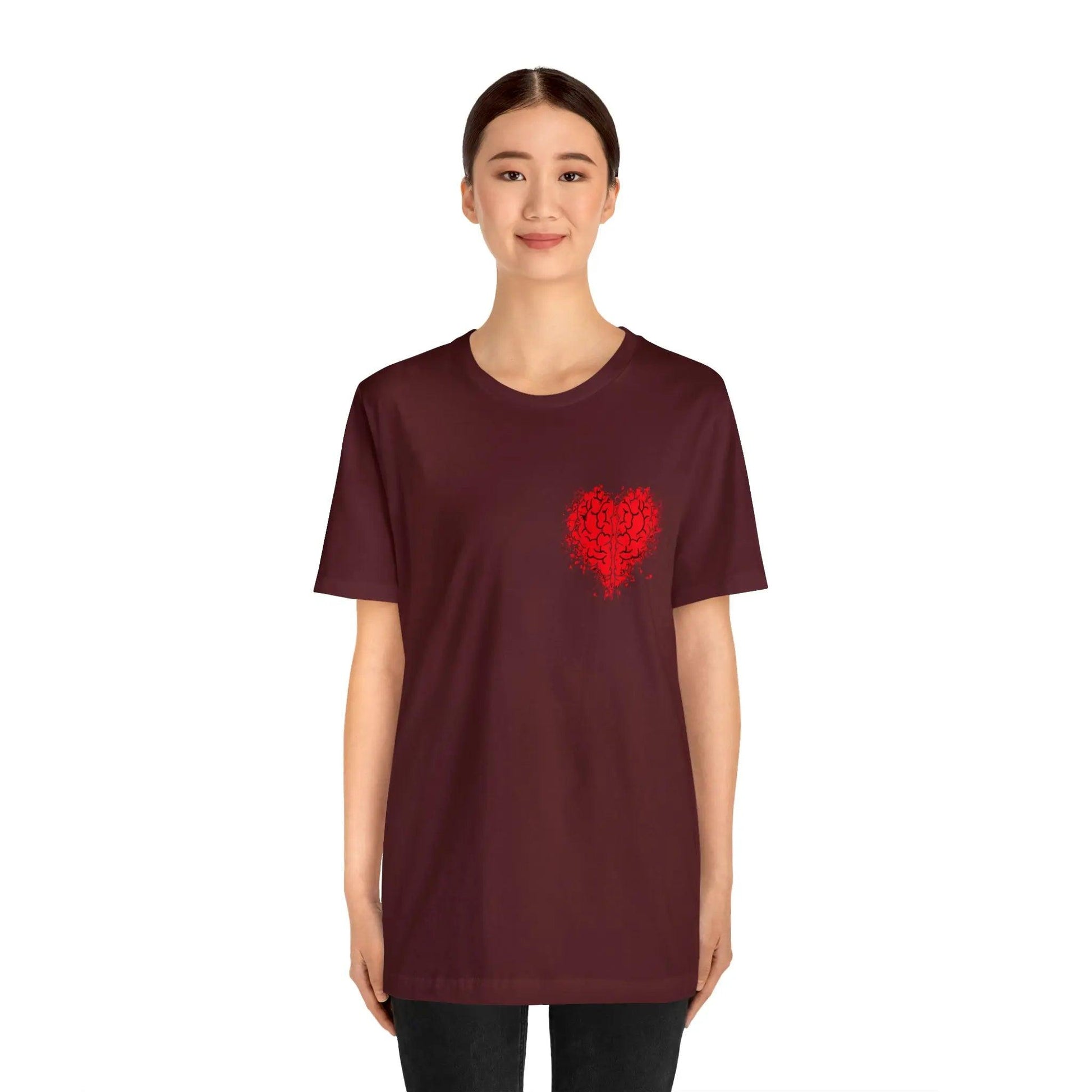 Heart-Unisex Jersey Short Sleeve Tee                                 .    Heart-Unisex Jersey Short Sleeve Tee                                 . T-Shirts & hoodies