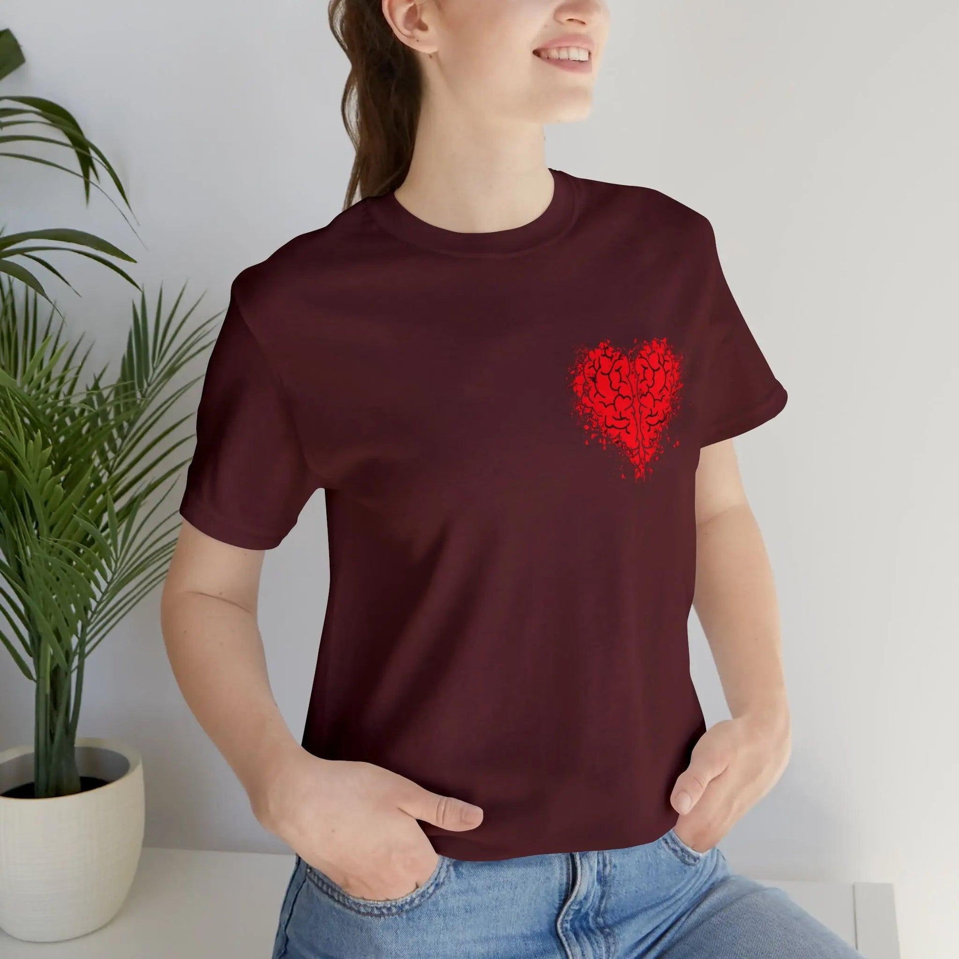 Heart-Unisex Jersey Short Sleeve Tee                                 .    Heart-Unisex Jersey Short Sleeve Tee                                 . T-Shirts & hoodies