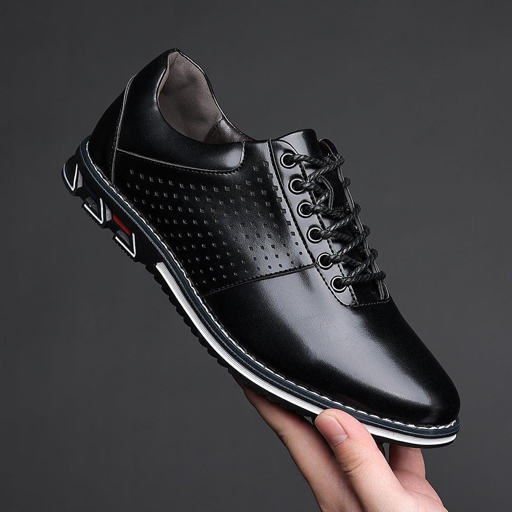 Height Increasing Insole Versatile Men's Leather Shoes shoes, Bags & accessories