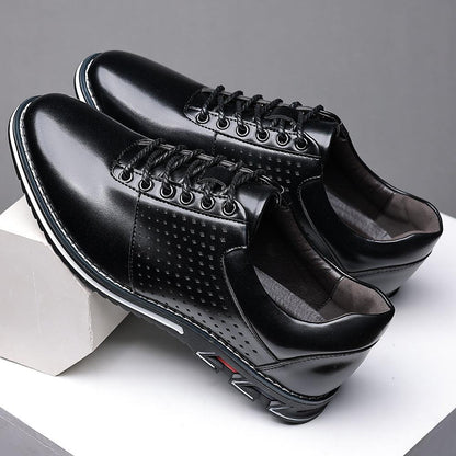 Height Increasing Insole Versatile Men's Leather Shoes shoes, Bags & accessories