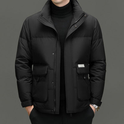 High Sense Stand-up Collar Jacket Men's Winter Winter clothes for men
