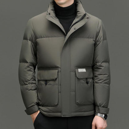 High Sense Stand-up Collar Jacket Men's Winter Winter clothes for men