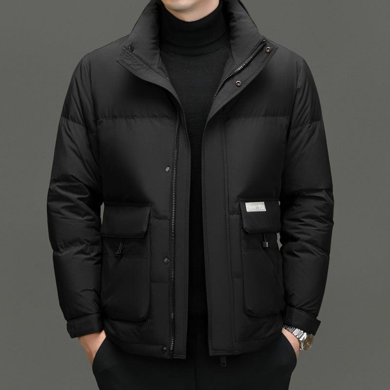 High Sense Stand-up Collar Jacket Winter clothes for men