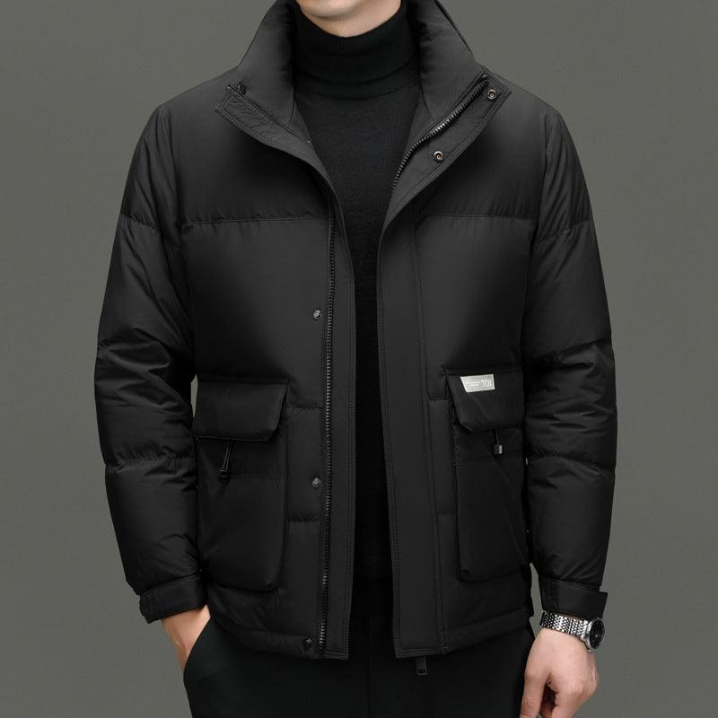 High Sense Stand-up Collar Jacket Winter clothes for men