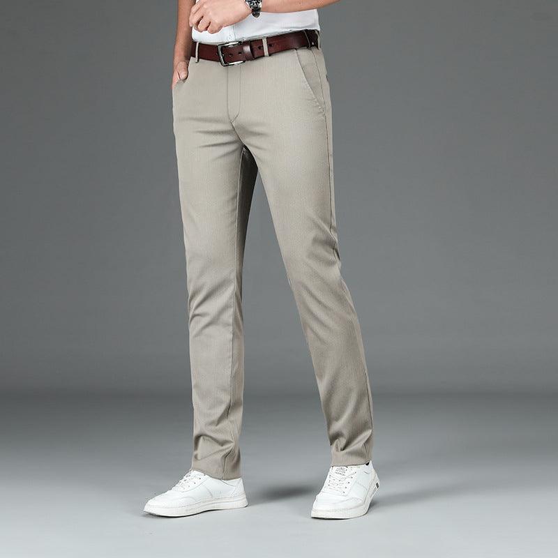 Ice Silk Trousers Casual Men's Summer Pants & Jeans