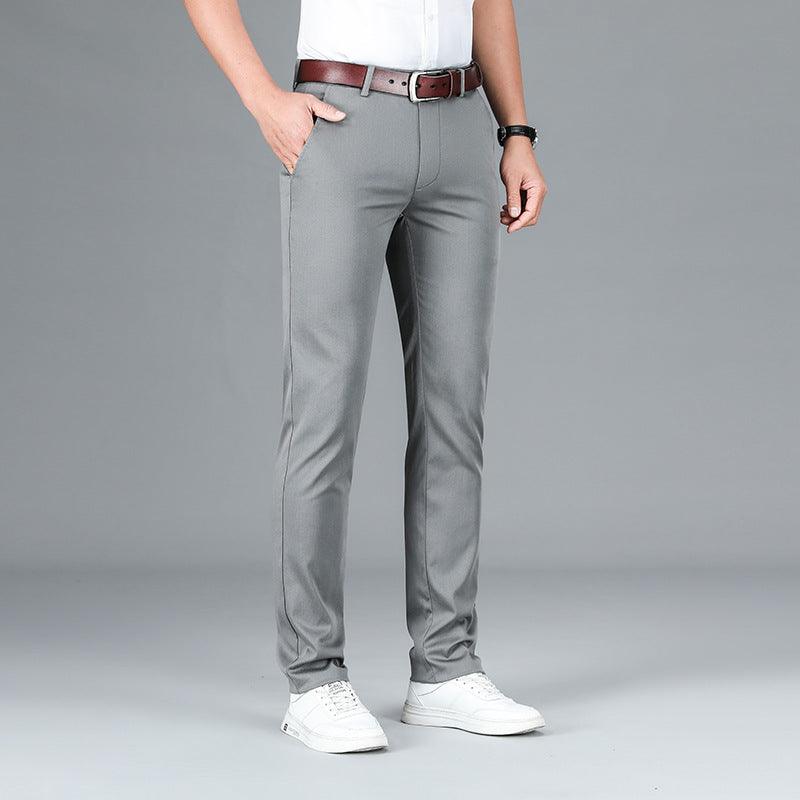 Ice Silk Trousers Casual Men's Summer Pants & Jeans