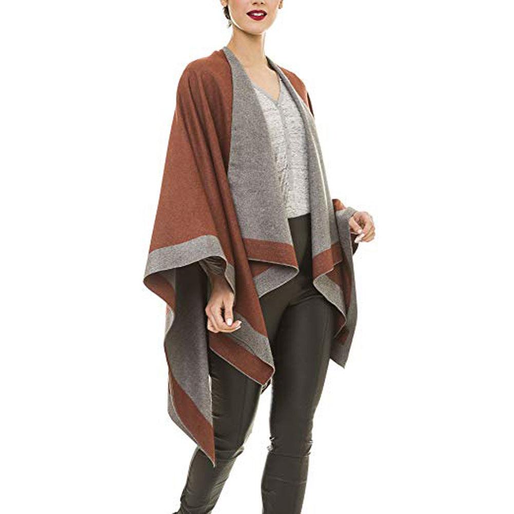 Imitation Cashmere Cape All-match Shawl scarves, Shawls & Hats