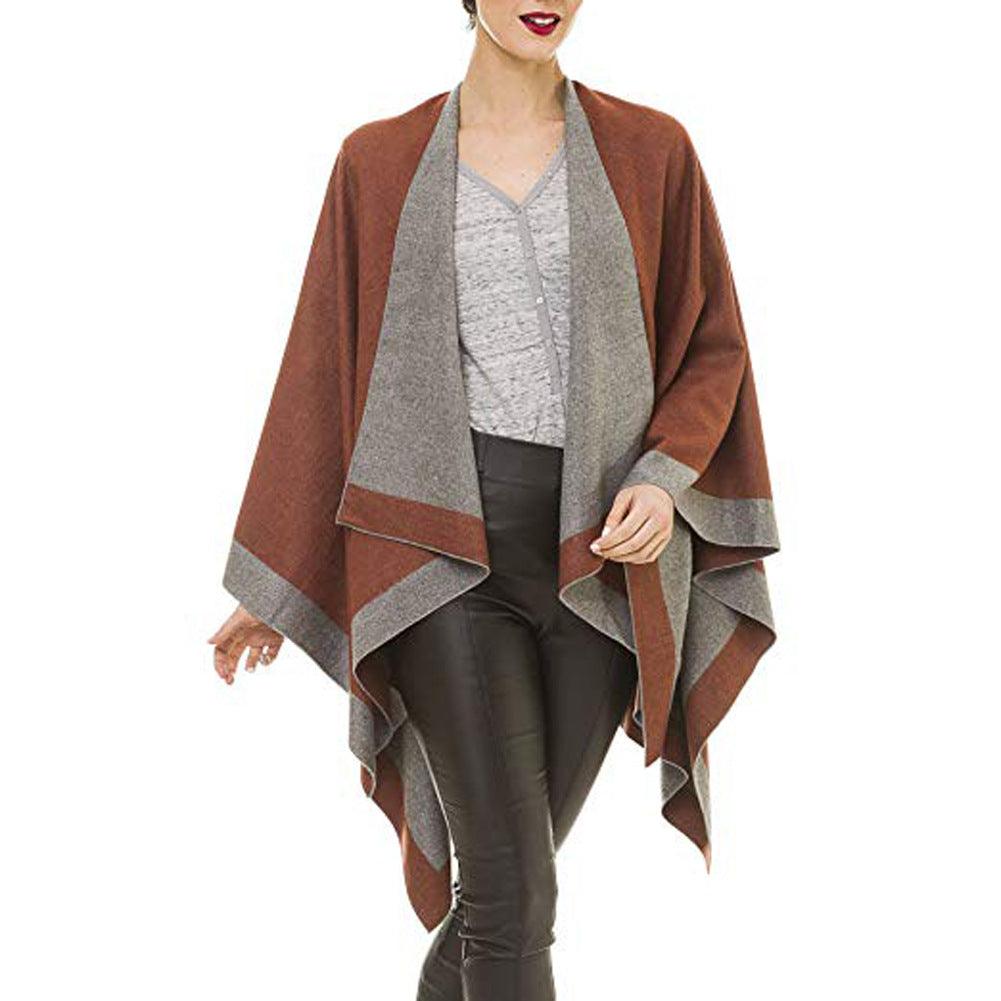 Imitation Cashmere Cape All-match Shawl scarves, Shawls & Hats