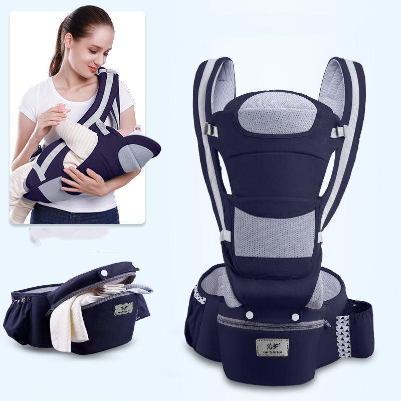 Infant Baby Hip seat Carrier 3 In 1 Front Facing Ergonomic Baby product