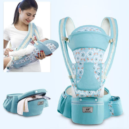 Infant Baby Hip seat Carrier 3 In 1 Front Facing Ergonomic Baby product