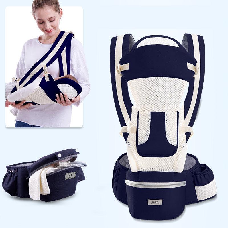 Infant Baby Hip seat Carrier 3 In 1 Front Facing Ergonomic Baby product