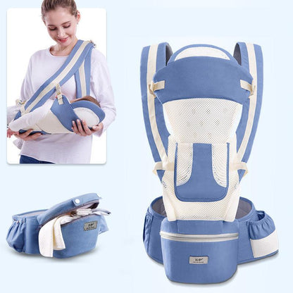 Infant Baby Hip seat Carrier 3 In 1 Front Facing Ergonomic Baby product