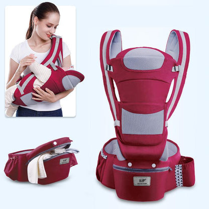 Infant Baby Hip seat Carrier 3 In 1 Front Facing Ergonomic Baby product