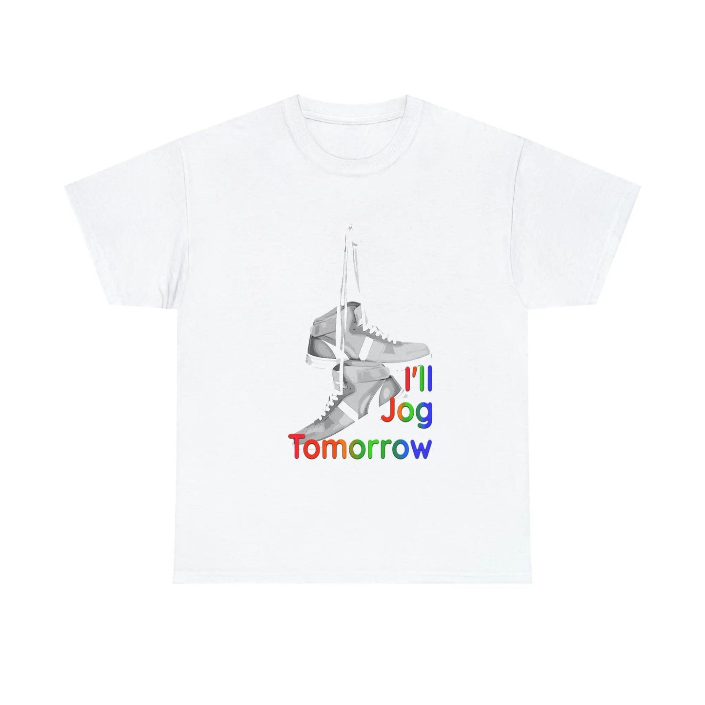 Jog Tomorrow - Unisex Heavy Cotton Tee T-Shirt