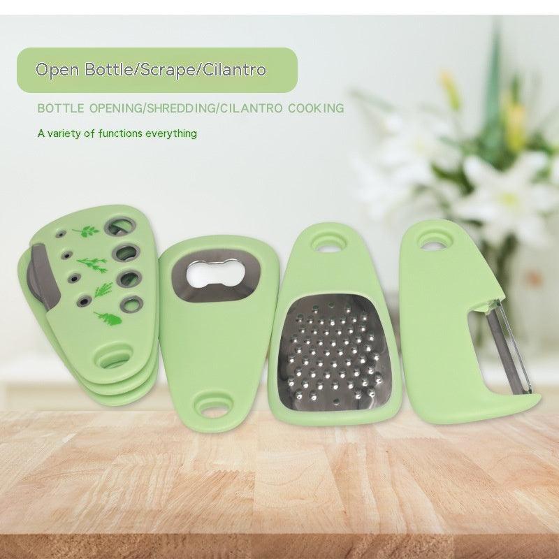 Kitchen Set 6 Slicing Knife Peeler Bottle Opener Home product