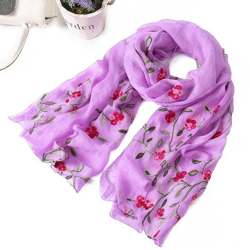 Ladies Silk Scarf Shawl scarves, Shawls & Hats