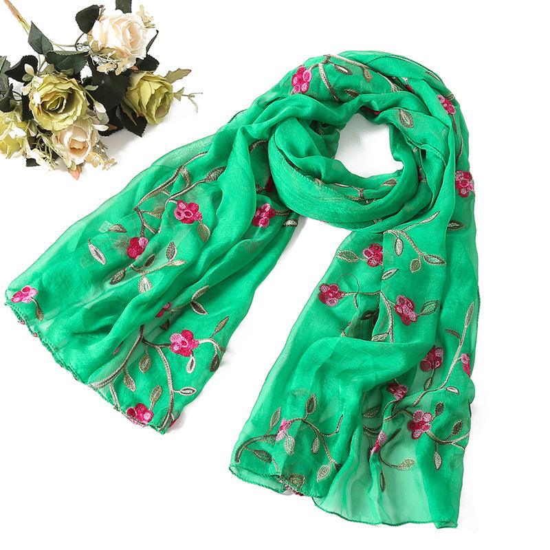 Ladies Silk Scarf Shawl scarves, Shawls & Hats