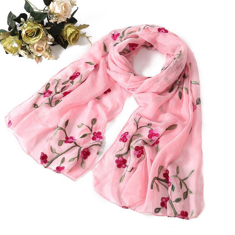 Ladies Silk Scarf Shawl scarves, Shawls & Hats