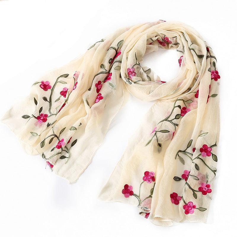 Ladies Silk Scarf Shawl scarves, Shawls & Hats