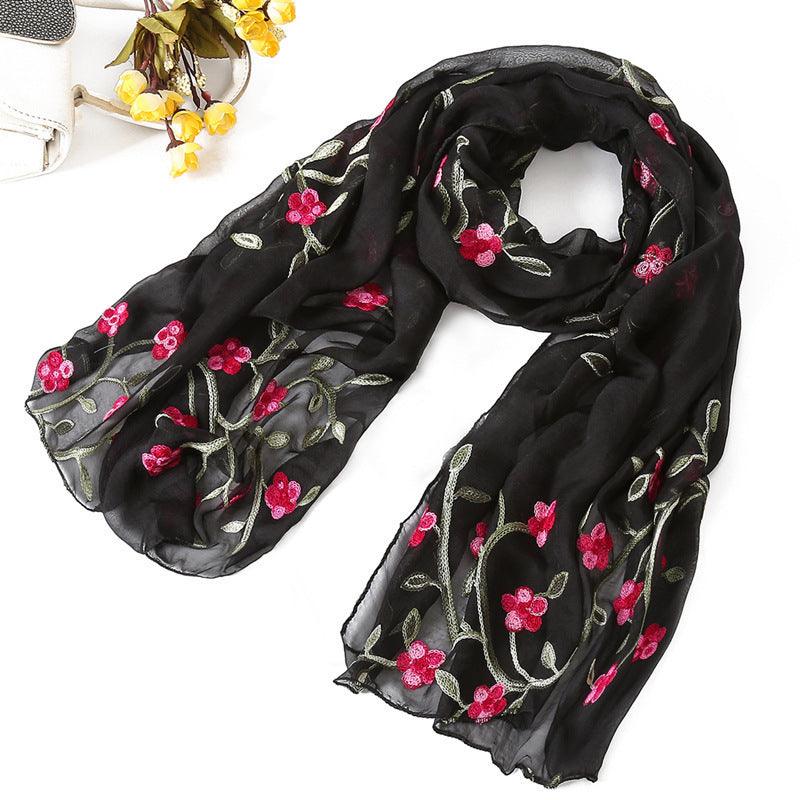 Ladies Silk Scarf Shawl scarves, Shawls & Hats