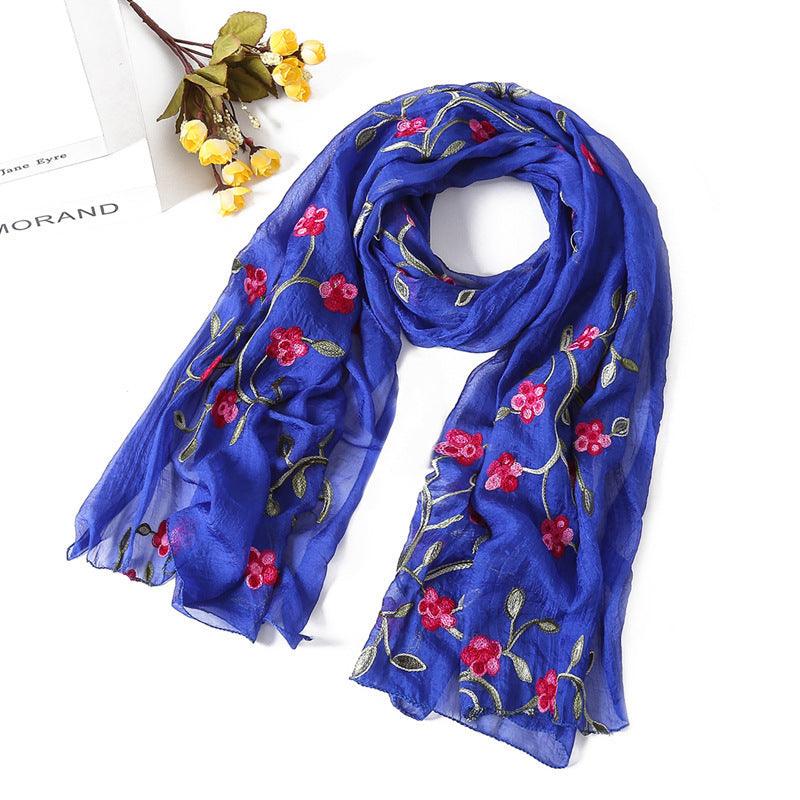 Ladies Silk Scarf Shawl scarves, Shawls & Hats