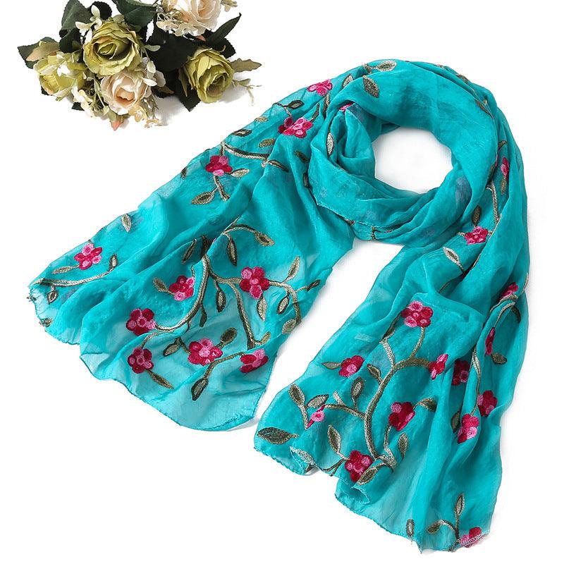 Ladies Silk Scarf Shawl scarves, Shawls & Hats