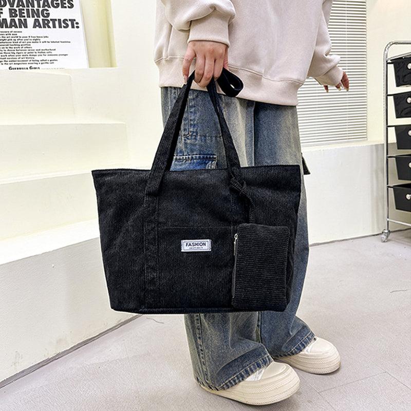 Large-capacity Corduroy Shoulder Bag Shoes & Bags