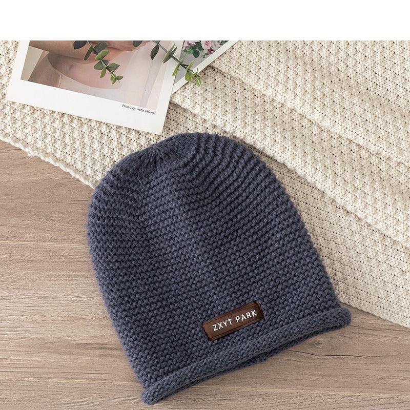 Letter Wool Knitted Sleeve Cap Women scarves, Shawls & Hats